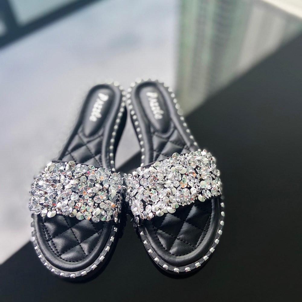 Glitter sandals